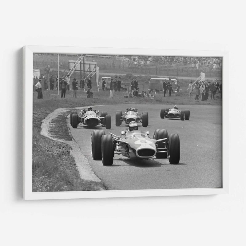 Jo Siffert en Zandvoort | Cuadro decorativo de Canvas Lab