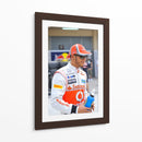 Lewis Hamilton en Baréin | Cuadro decorativo de Canvas Lab
