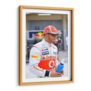 Lewis Hamilton en Baréin | Cuadro decorativo de Canvas Lab
