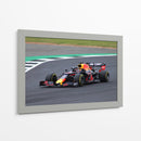 Max Verstappen rojo | Cuadro decorativo de Canvas Lab