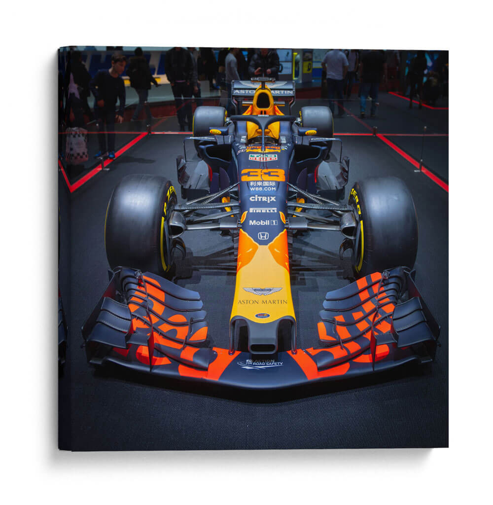 Automóvil de carreras Red Bull | Cuadro decorativo de Canvas Lab