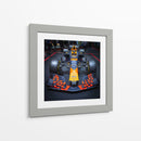 Automóvil de carreras Red Bull | Cuadro decorativo de Canvas Lab