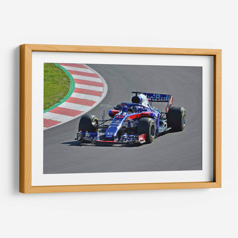 Kevin Magnussen en el circuito de Barcelona | Cuadro decorativo de Canvas Lab