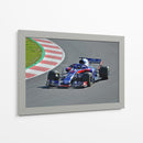 Kevin Magnussen en el circuito de Barcelona | Cuadro decorativo de Canvas Lab