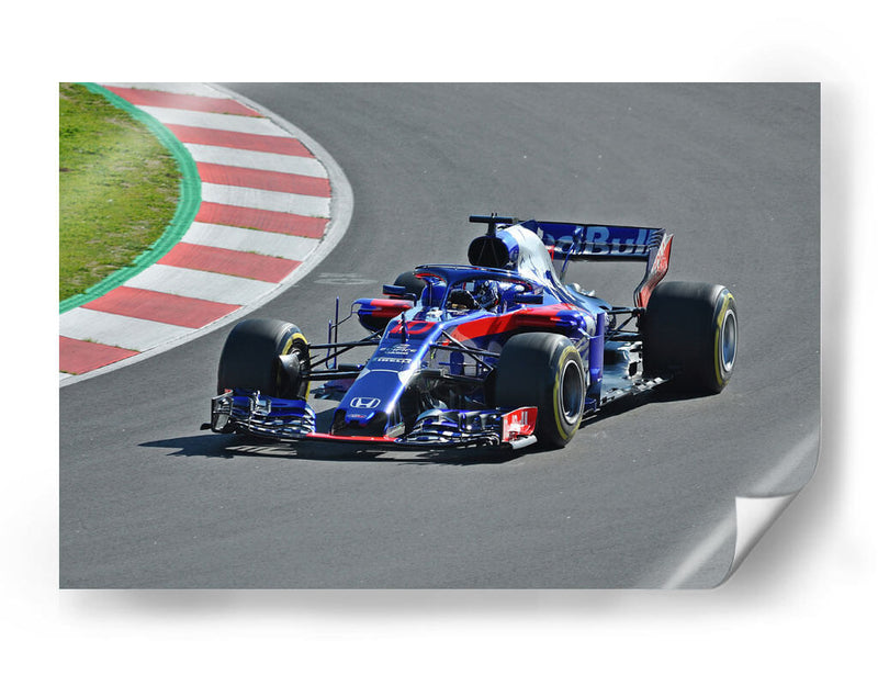 Kevin Magnussen en el circuito de Barcelona | Cuadro decorativo de Canvas Lab