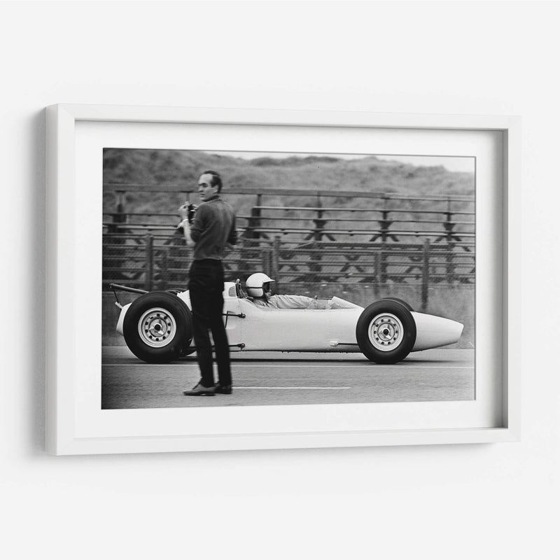 Ronnie Bucknum 1964 Honda F1 test | Cuadro decorativo de Canvas Lab