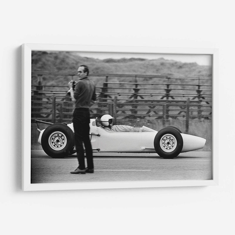 Ronnie Bucknum 1964 Honda F1 test | Cuadro decorativo de Canvas Lab