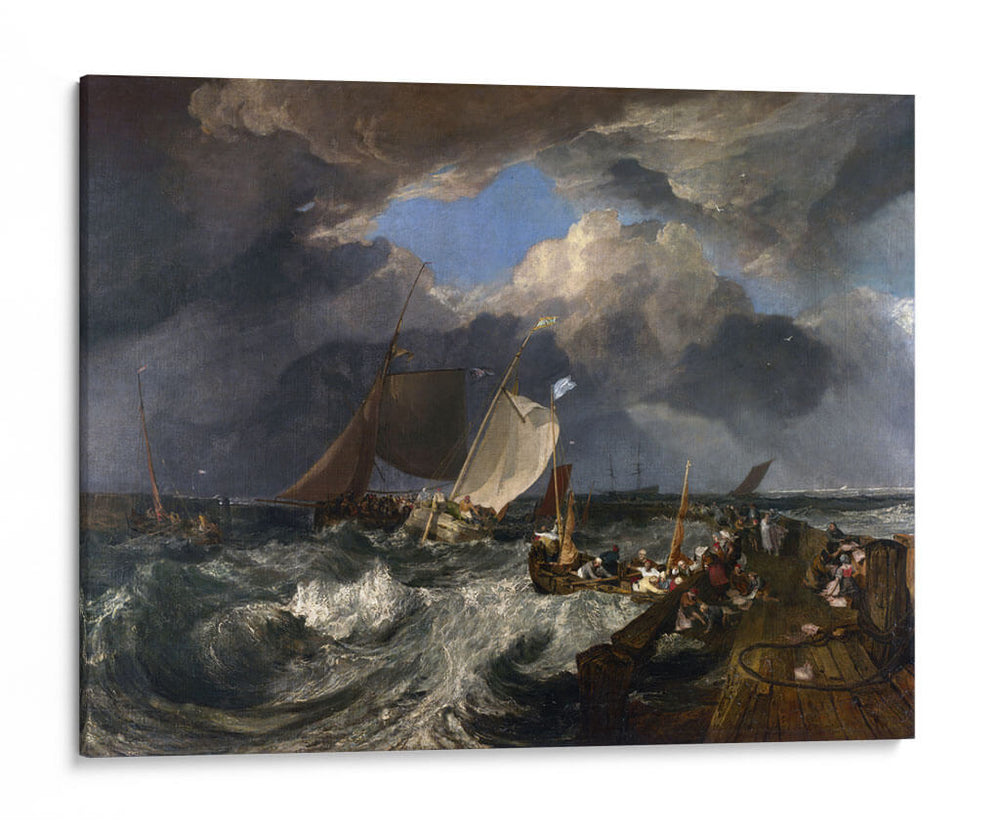 El muelle de Calais - Joseph Mallord William Turner | Cuadro decorativo de Canvas Lab