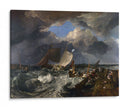 El muelle de Calais - Joseph Mallord William Turner | Cuadro decorativo de Canvas Lab