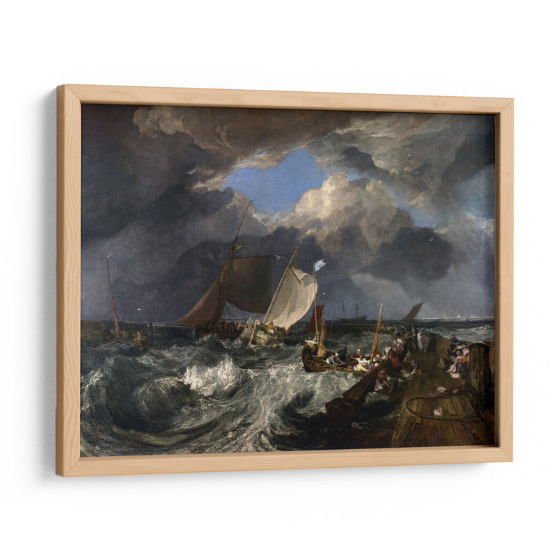 El muelle de Calais - Joseph Mallord William Turner | Cuadro decorativo de Canvas Lab