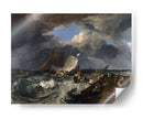 El muelle de Calais - Joseph Mallord William Turner | Cuadro decorativo de Canvas Lab