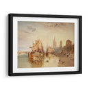 Colonia, la llegada de un barco de paquetes: Noche - Joseph Mallord William Turner | Cuadro decorativo de Canvas Lab