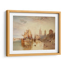 Colonia, la llegada de un barco de paquetes: Noche - Joseph Mallord William Turner | Cuadro decorativo de Canvas Lab