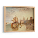 Colonia, la llegada de un barco de paquetes: Noche - Joseph Mallord William Turner | Cuadro decorativo de Canvas Lab