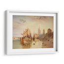 Colonia, la llegada de un barco de paquetes: Noche - Joseph Mallord William Turner | Cuadro decorativo de Canvas Lab