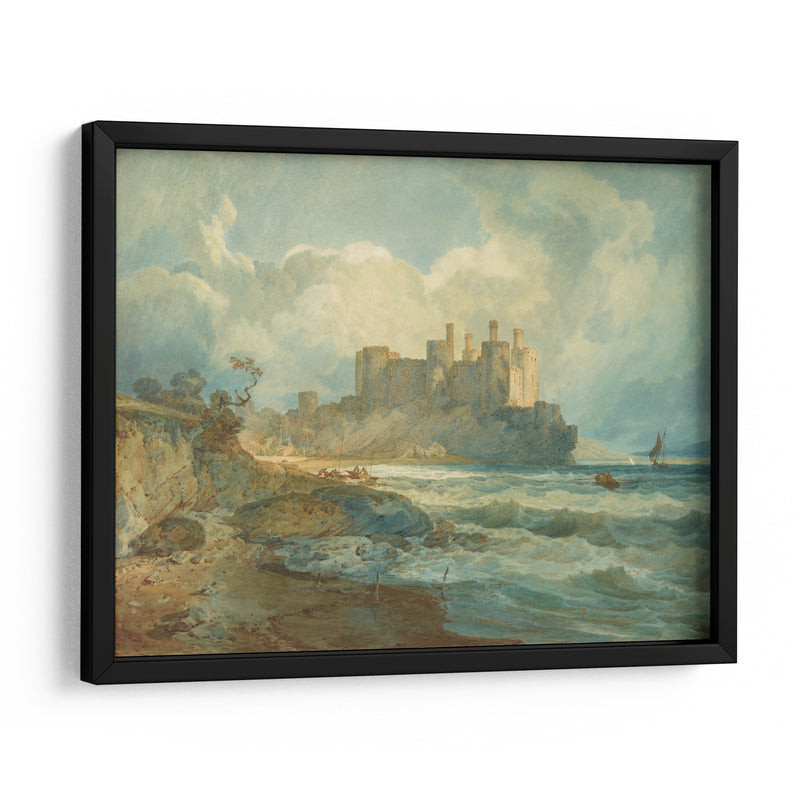 Castillo de Conwy, Gales del Norte - Joseph Mallord William Turner | Cuadro decorativo de Canvas Lab