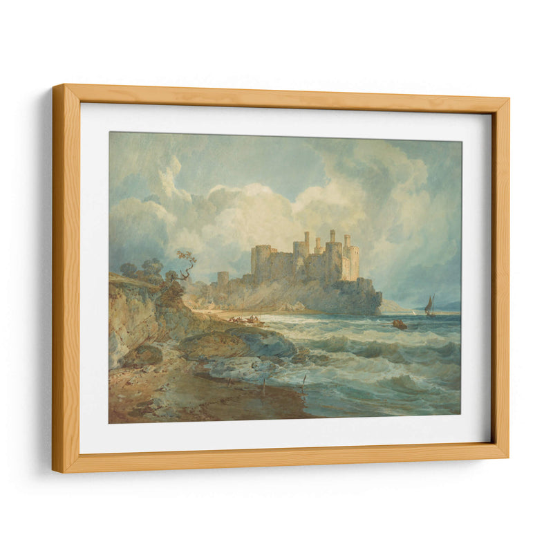 Castillo de Conwy, Gales del Norte - Joseph Mallord William Turner | Cuadro decorativo de Canvas Lab