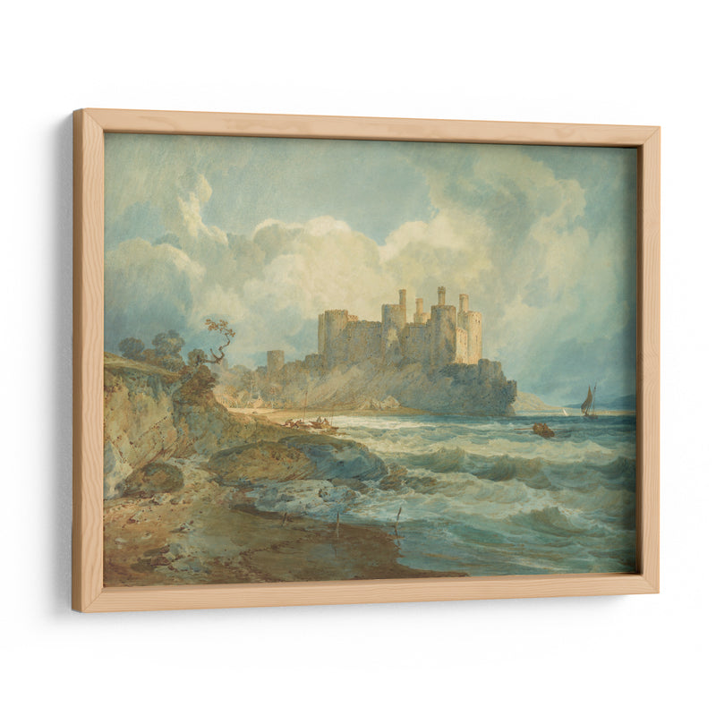 Castillo de Conwy, Gales del Norte - Joseph Mallord William Turner | Cuadro decorativo de Canvas Lab