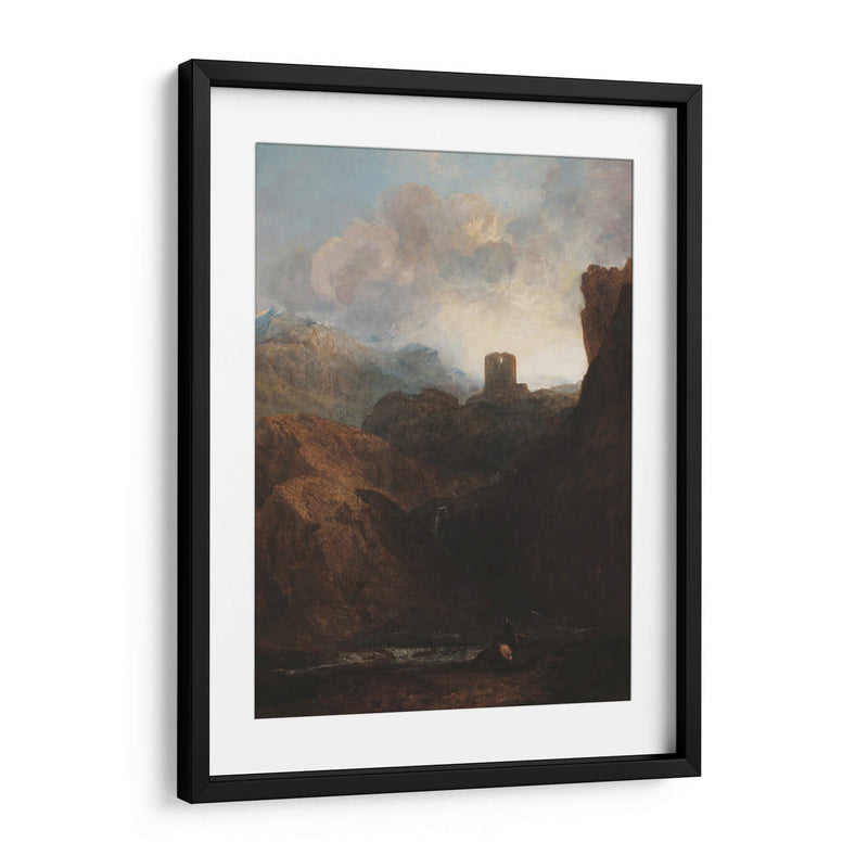 Castillo de Dolbadarn, Gales del Norte - Joseph Mallord William Turner | Cuadro decorativo de Canvas Lab