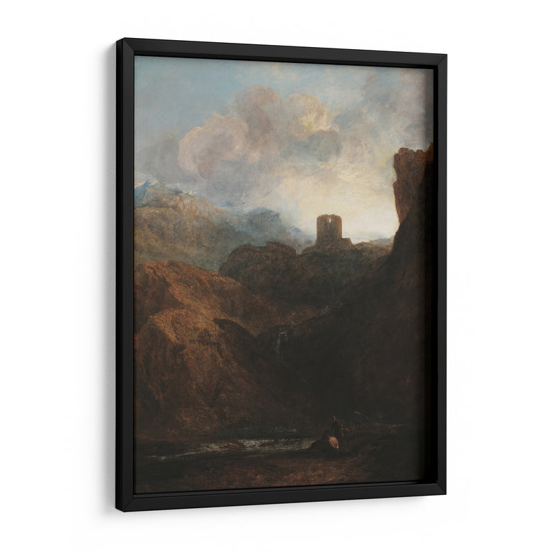 Castillo de Dolbadarn, Gales del Norte - Joseph Mallord William Turner | Cuadro decorativo de Canvas Lab