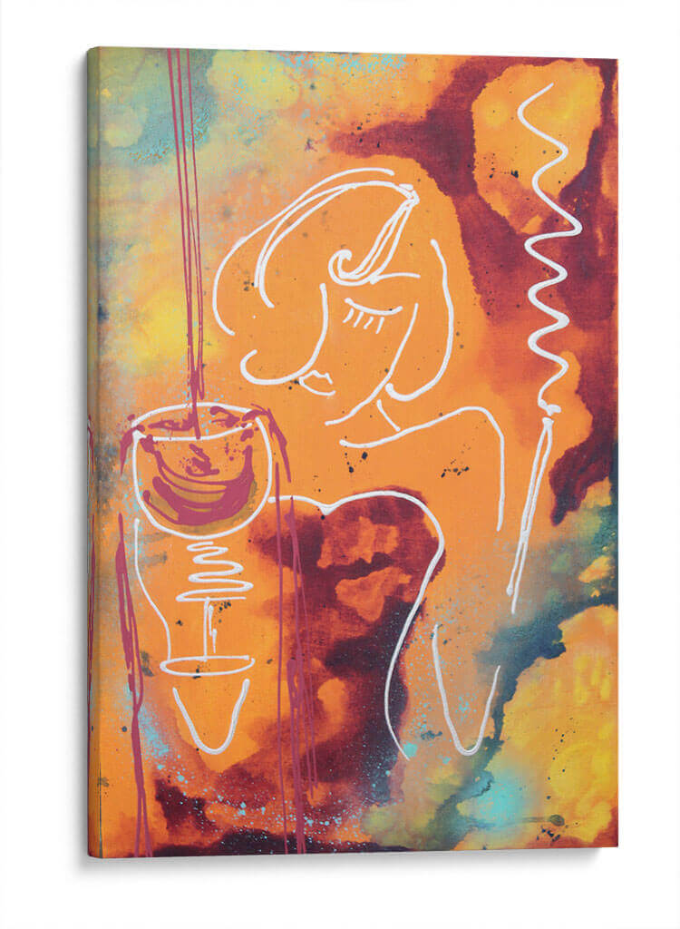 4.2 /15 La dama - Alba Derbez | Cuadro decorativo de Canvas Lab