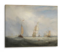 Helvoetsluys o la ciudad de Utrecht, 64, haciéndose a la mar - Joseph Mallord William Turner | Cuadro decorativo de Canvas Lab