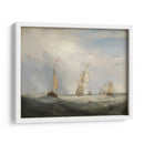 Helvoetsluys o la ciudad de Utrecht, 64, haciéndose a la mar - Joseph Mallord William Turner | Cuadro decorativo de Canvas Lab