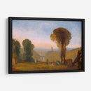 Paisaje italiano con puente y torre - Joseph Mallord William Turner | Cuadro decorativo de Canvas Lab