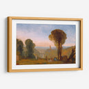 Paisaje italiano con puente y torre - Joseph Mallord William Turner | Cuadro decorativo de Canvas Lab