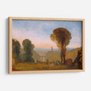 Paisaje italiano con puente y torre - Joseph Mallord William Turner | Cuadro decorativo de Canvas Lab