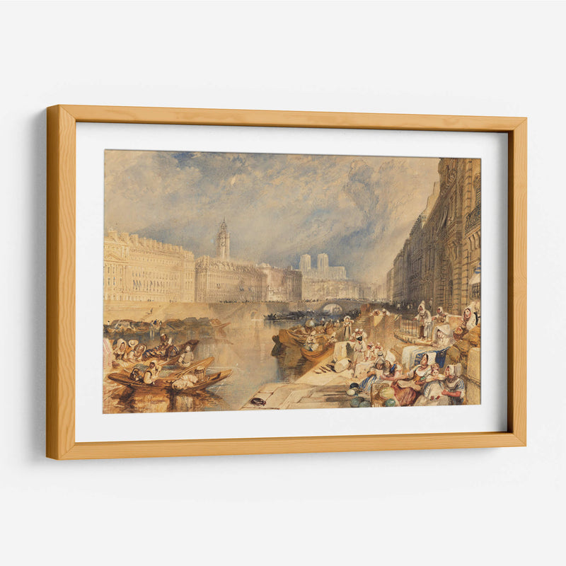 Nantes - Joseph Mallord William Turner | Cuadro decorativo de Canvas Lab