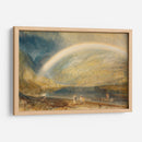 Arco iris: una vista del Rin desde el viñedo Dunkholder, de Ostersprey y Feltzen debajo de Bosnart - Joseph Mallord William Turner | Cuadro decorativo de Canvas Lab