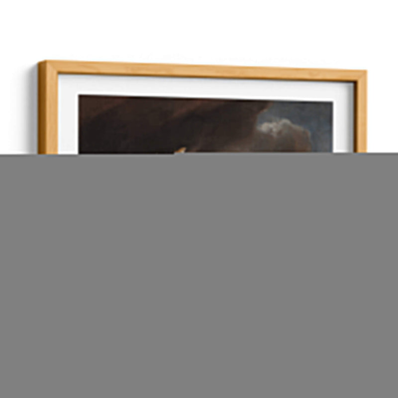 Paisaje marino con una tormenta que se avecina - Joseph Mallord William Turner | Cuadro decorativo de Canvas Lab