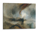 Barco de vapor de una boca de puertos - Joseph Mallord William Turner | Cuadro decorativo de Canvas Lab