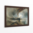 Barco de vapor de una boca de puertos - Joseph Mallord William Turner | Cuadro decorativo de Canvas Lab