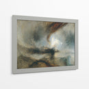 Barco de vapor de una boca de puertos - Joseph Mallord William Turner | Cuadro decorativo de Canvas Lab