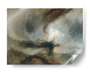 Barco de vapor de una boca de puertos - Joseph Mallord William Turner | Cuadro decorativo de Canvas Lab