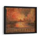 El incendio de las casas del parlamento - Joseph Mallord William Turner | Cuadro decorativo de Canvas Lab