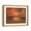 El incendio de las casas del parlamento - Joseph Mallord William Turner | Cuadro decorativo de Canvas Lab