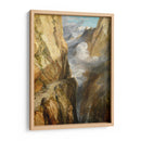 El paso de San Gotardo, Suiza - Joseph Mallord William Turner | Cuadro decorativo de Canvas Lab