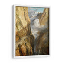 El paso de San Gotardo, Suiza - Joseph Mallord William Turner | Cuadro decorativo de Canvas Lab