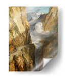 El paso de San Gotardo, Suiza - Joseph Mallord William Turner | Cuadro decorativo de Canvas Lab