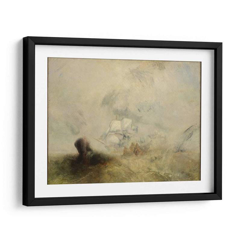 Balleneros - Joseph Mallord William Turner | Cuadro decorativo de Canvas Lab