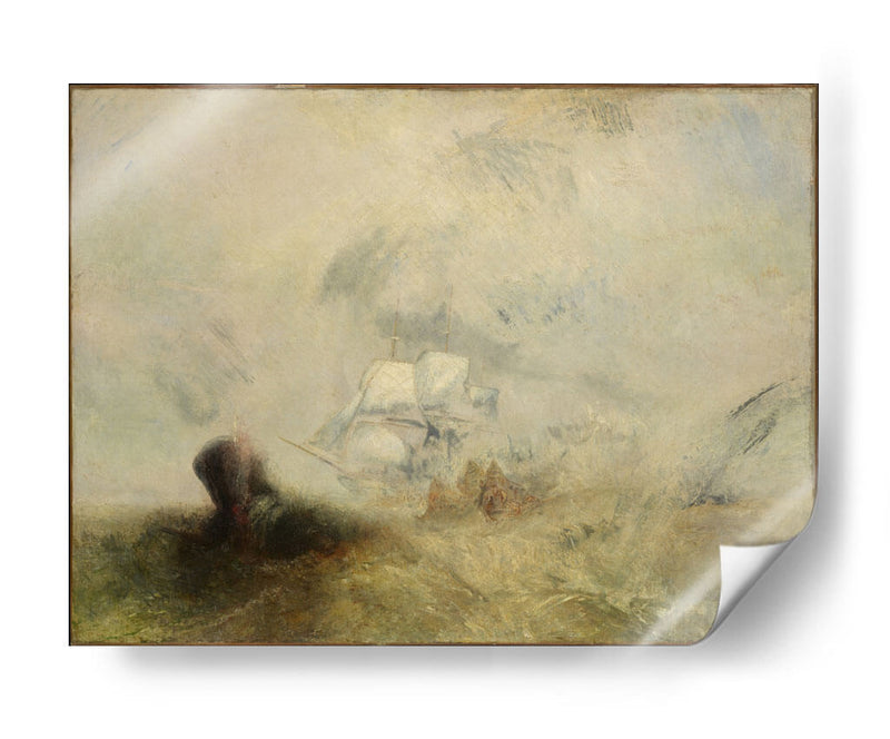 Balleneros - Joseph Mallord William Turner | Cuadro decorativo de Canvas Lab