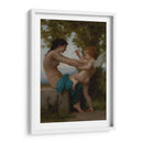 Joven defendiéndose de Eros - William-Adolphe Bouguereau | Cuadro decorativo de Canvas Lab