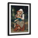 Hermano y hermana bretón - William-Adolphe Bouguereau | Cuadro decorativo de Canvas Lab