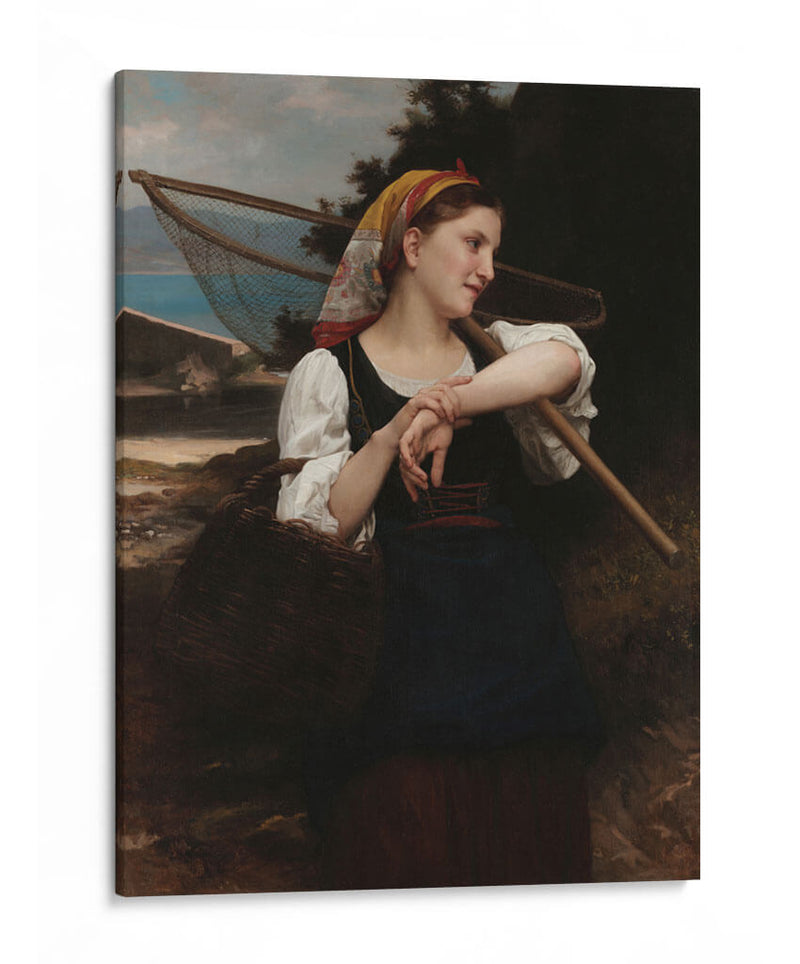 Hija de pescador - William-Adolphe Bouguereau | Cuadro decorativo de Canvas Lab