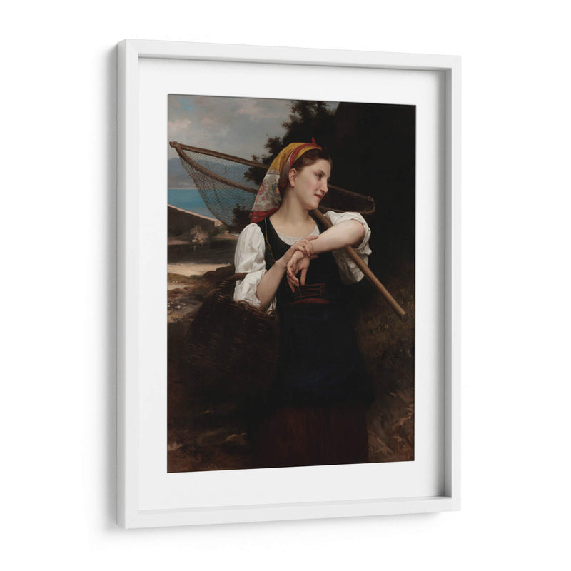 Hija de pescador - William-Adolphe Bouguereau | Cuadro decorativo de Canvas Lab