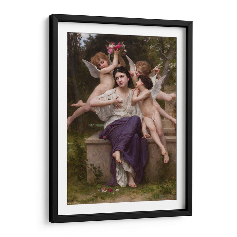 Sueño de primavera - William-Adolphe Bouguereau | Cuadro decorativo de Canvas Lab