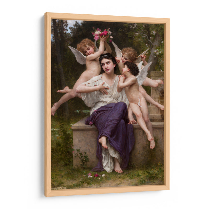 Sueño de primavera - William-Adolphe Bouguereau | Cuadro decorativo de Canvas Lab